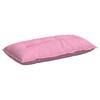 Back Cushion Pink 100 X 19 X 50 Cm Fabric