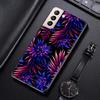 Shell For Samsung Galaxy S21 S20 S10 S9 S8 Plus Ultra 5g S10lite S10e S7edge S20 S21 Fe Cover Case Vintage Banana Leaf Flower