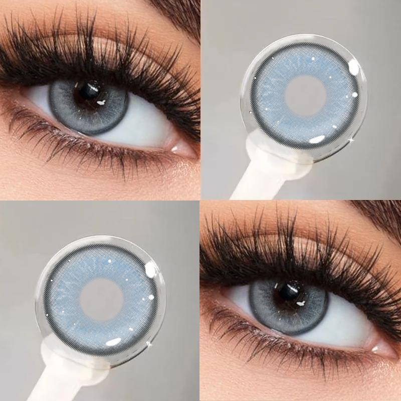 Kontaktní čočky Mill Creek 2 ks s technologií Grade Iris, řada 14,5 mm/14,0 mm, měkké hydrogelové kontaktní čočky Mill Creek, roční použití