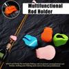 Fishing Rod Holder, Pole Belt, Fastener, Suspenders, Strap, Elastic Cable, Fishing Rod Storage Tool, Tackle Box Accessories