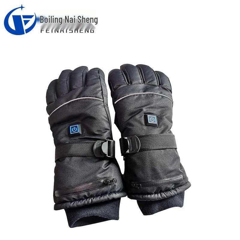 FNS-01169 Heated Cycling Gloves with Rechargeable Battery XL