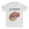 Unisex Unisex Tshirt Kasane Teto Funny Pure Cotton Tees Short Sleeve Anime Kawaii T Shirts Crew Neck Clothes Classic