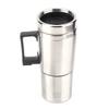 Car Electric Kettle Coffee Tea Water Heating Cup 12V 350ML+150ML
