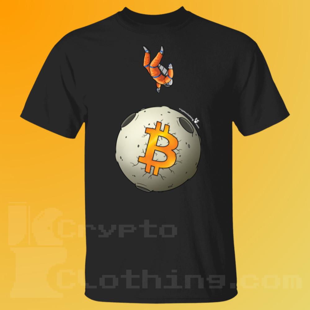 Bitcoin BTC Криптовалюта Altcoin HODL Черная футболка UPC76 Унисекс футболка L