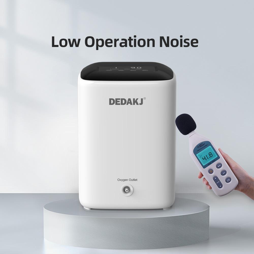 Tragbarer Mini-Sauerstoffkonzentrator, 1–7 l, einstellbare große Kapazität mit Zerstäubungs-Upgrade