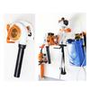 Handheld Leaf Blower Holder Protective Blower Mount Orange Garage Wall Holder Supports 150 Lbs Compatible With BG-50
