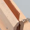Wood Leather Craft Lacing Stitching Clip Tool Adjustable Wood Leathercraft Clamp Table for Hobbyist and Professional
