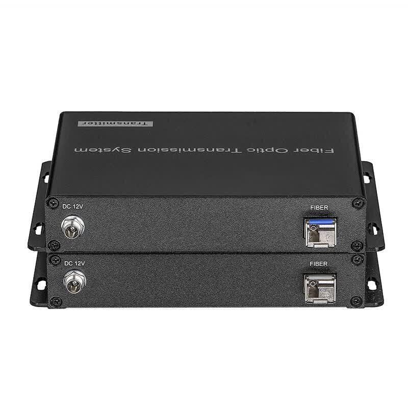 VGA Video Fiber Optic Extender with Audio & RS232