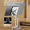 360 Degrees Rotatable Phone Stand Foldable Desktop Holder for Phone Multi-angle Phone Holder with Non-Slip Base