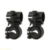 A1A2 2Pcs Bicycles Torches Holder Mounting Brackets Flashlight Holder Universals Headlight Clip Handlebars Light Holder