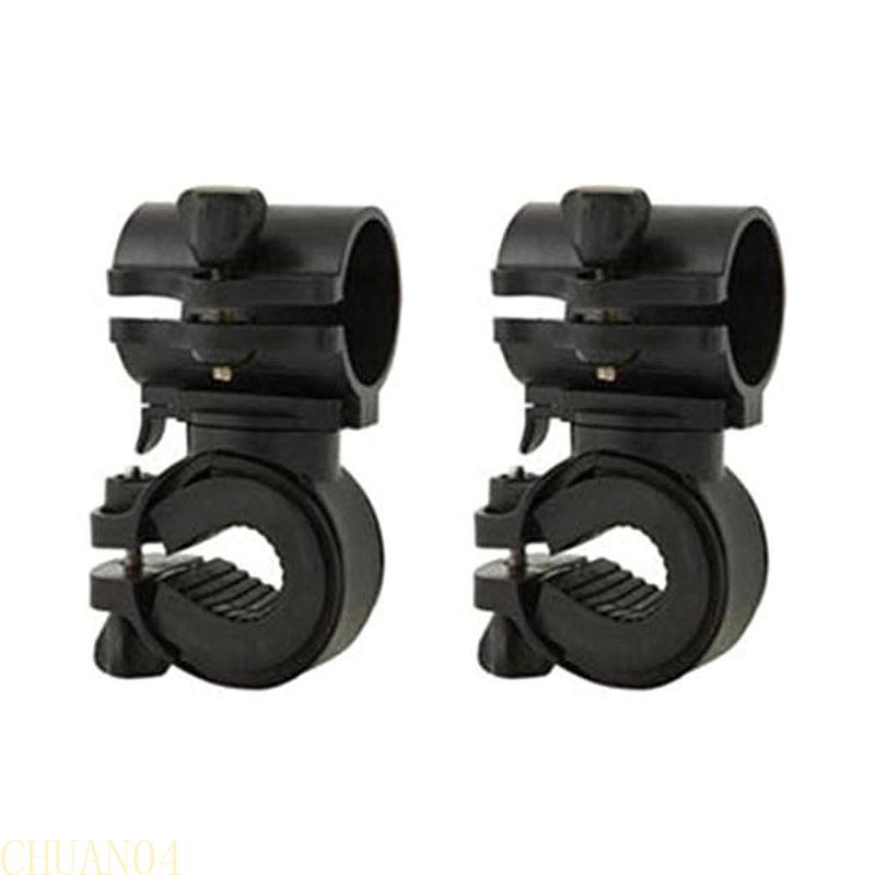 A1A2 2Pcs Bicycles Torches Holder Mounting Brackets Flashlight Holder Universals Headlight Clip Handlebars Light Holder China Mainland