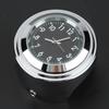 7 8  1  Motorcycle Handlebar Mount Watch Precise Time Keeping Dial Clock (Black)