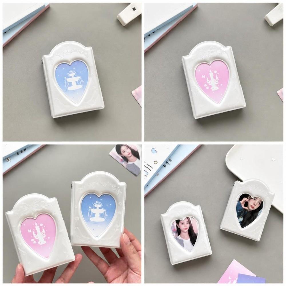 32 Pockets Photocard Binder Album 3 Inch Kpop Photo Card Book Holder Mini Photo Album