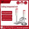 Compact Ceiling Nail Gun for Concrete & Steel with Silencer