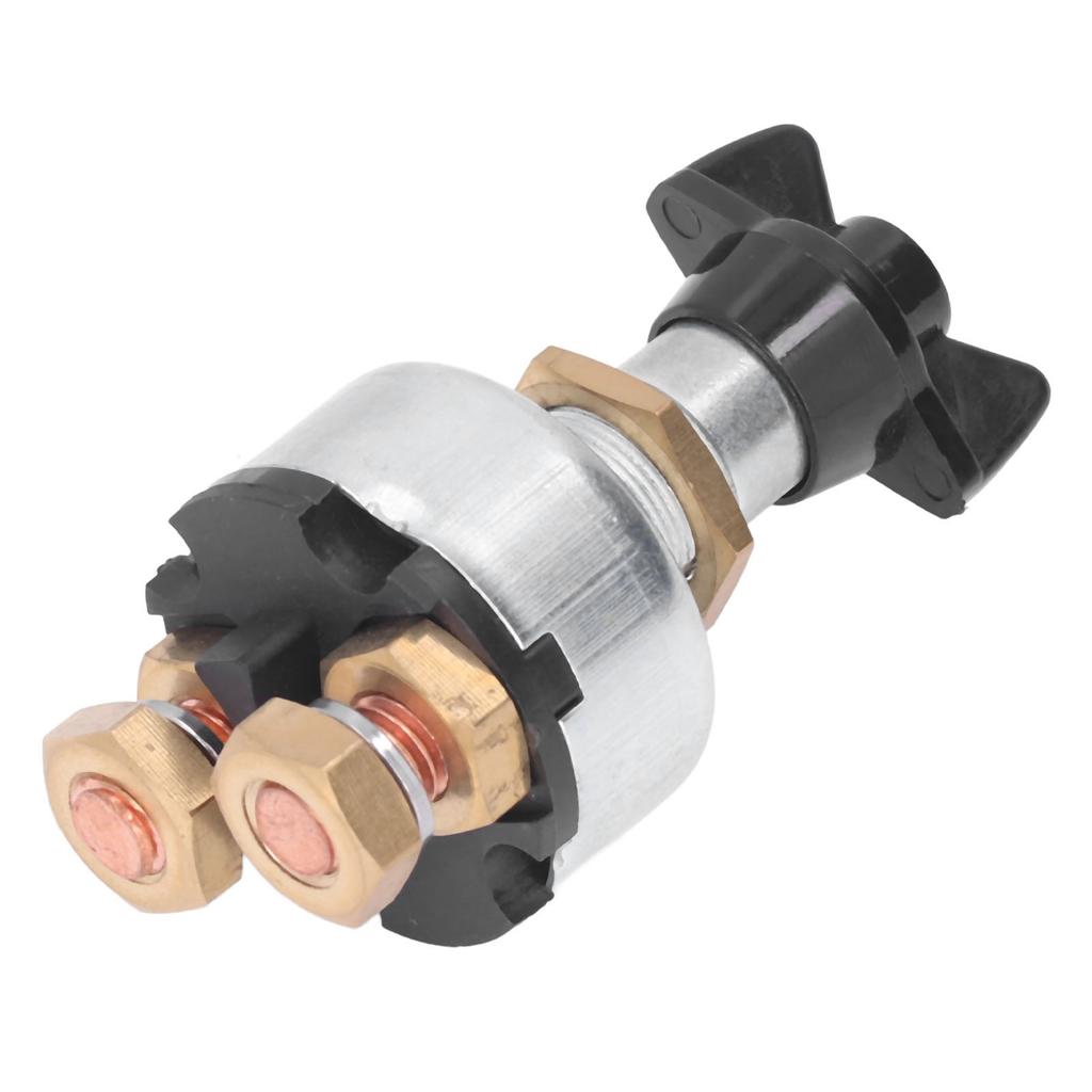 Car Master Battery Disconnect Switch Power Cut Isolator Killer Detachable Knob for 12‑24V Trucks RVs Trailers Boats