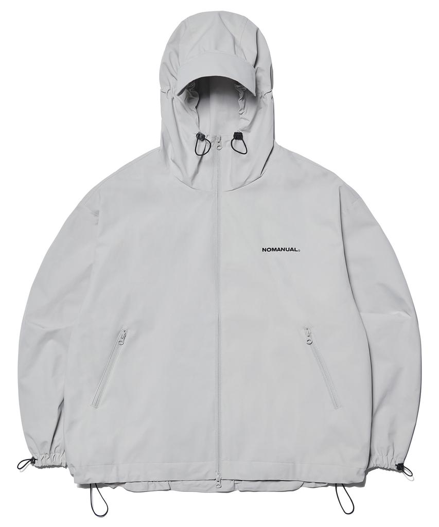 Nomanual Penon Wind Shell - Warm Gray