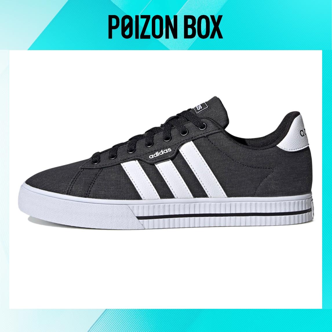 

кроссовки Male adidas neo Daily 3.0 Skate shoes Black/White FW7033