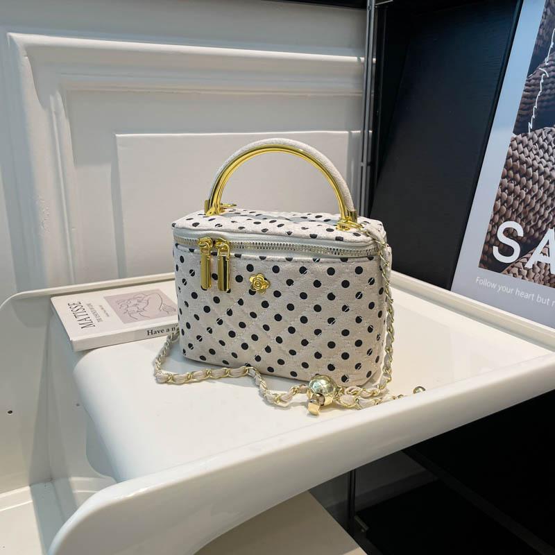 New Simple Chain Small Square Bag Women's Bag Fashion Diamond Box Bag Chain Single Shoulder Messenger Bag Handbag