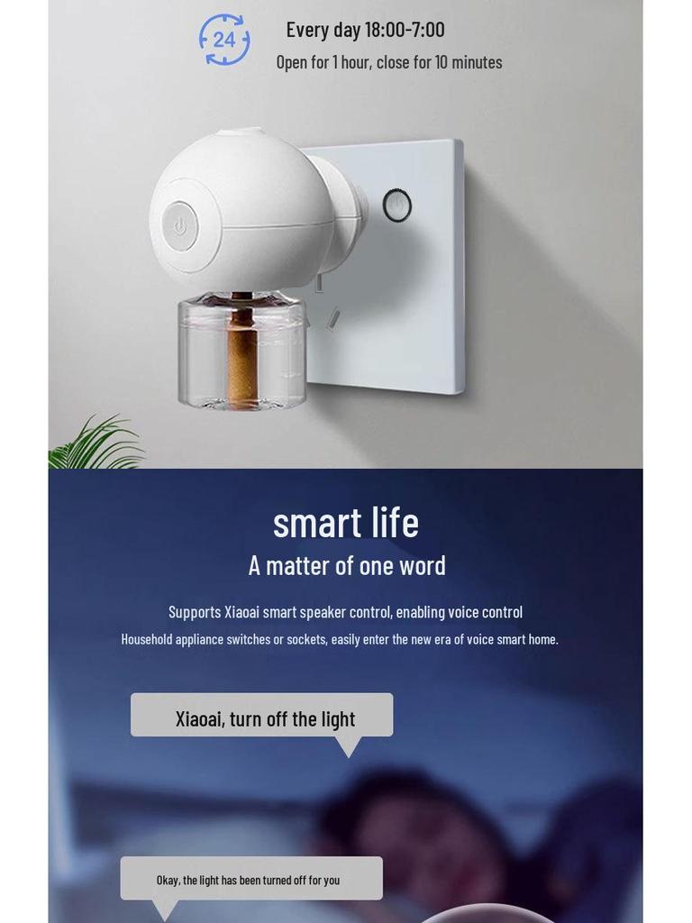 eWeLink Smart WiFi Wall Socket 86 Type 10A - Remote, Voice-Controlled App for Mobile