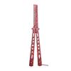 Unsharpened Folding Butterfly Practice Comb for Outdoor Camping