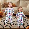 Prints Family Matching Long Sleeve Tops+Pants Set Family Matching Sets