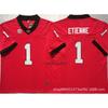 Mens Cotton Blend Rugby Jersey With Embroidered Number 1 Bulldog Team Uniform Football Sports