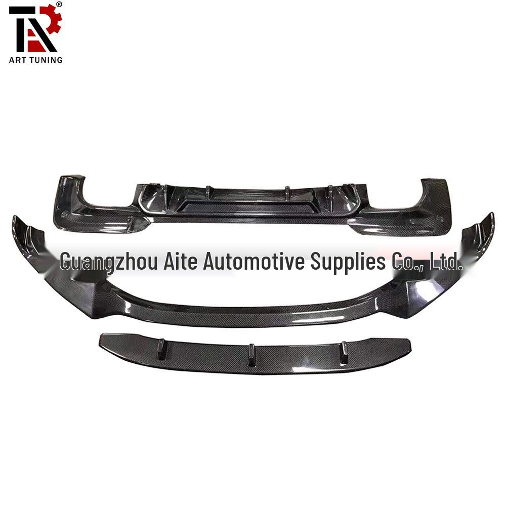Carbon Fiber Front & Rear Lip Trim for BMW X3 G01 Modification