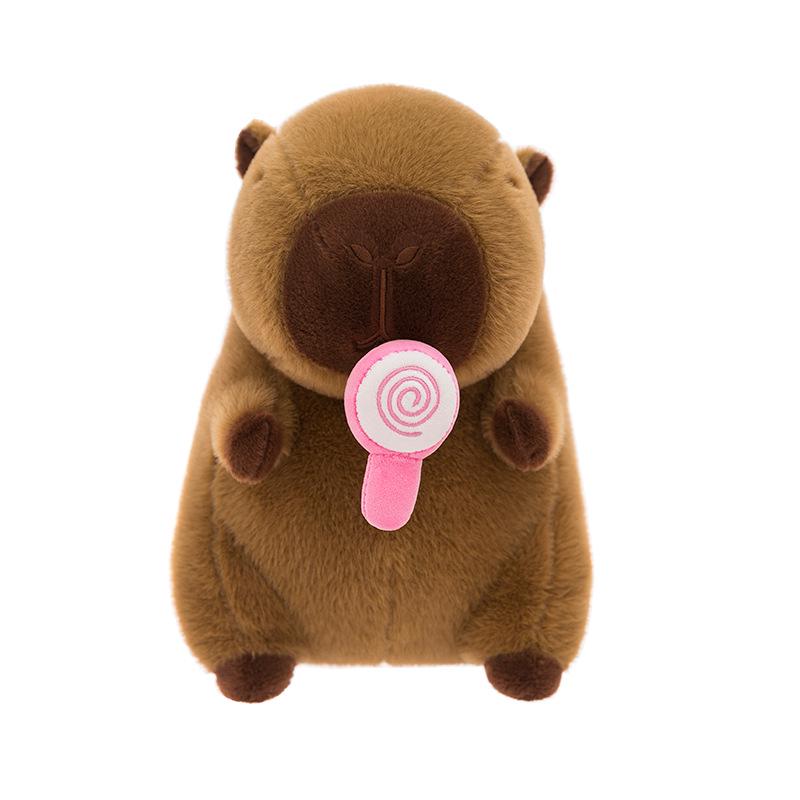 Capybara Plush Pillow Doll - Cute Large Stuffed Toy for Children