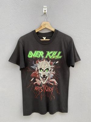 1988 OVERKILL “WE CAME TO SHRED” Black Reprint SHirt AN47828 Unisex T-Shirt