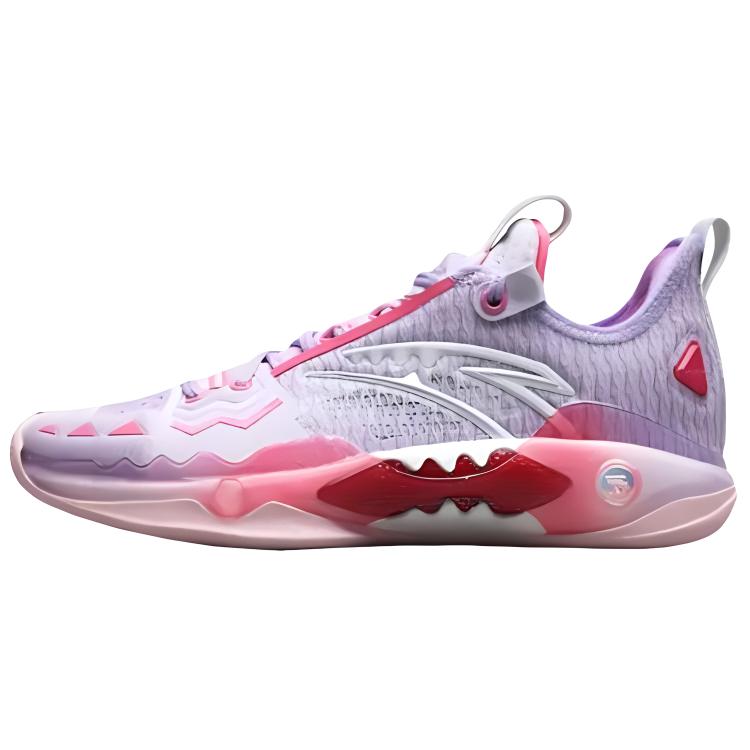 Anta Shock Wave 5 Pro Valentines Day Men Sneakers Purple 112531119S-1