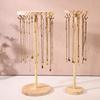 1pc,Wooden Jewelry Rack, Necklace, Earring, Pendant Display Rack, Jewelry Manager, Jewelry Hook, Multifunctional Storage Rack