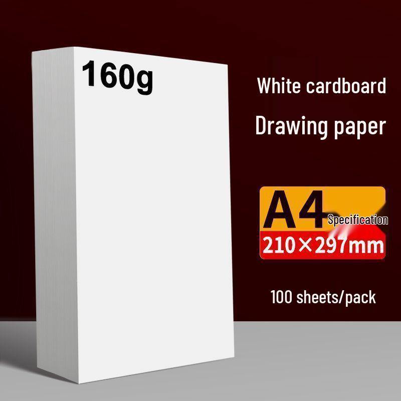 Białe Kartony - Format A4 i A3, Dutch White, do Sztuki Dziecięcej, Rysowania 4K i 8K oraz Projektów Rękodzielniczych.