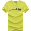 Men's Casual Fashion T-shirt Cotton Men's Short Sleeved T-shirt
