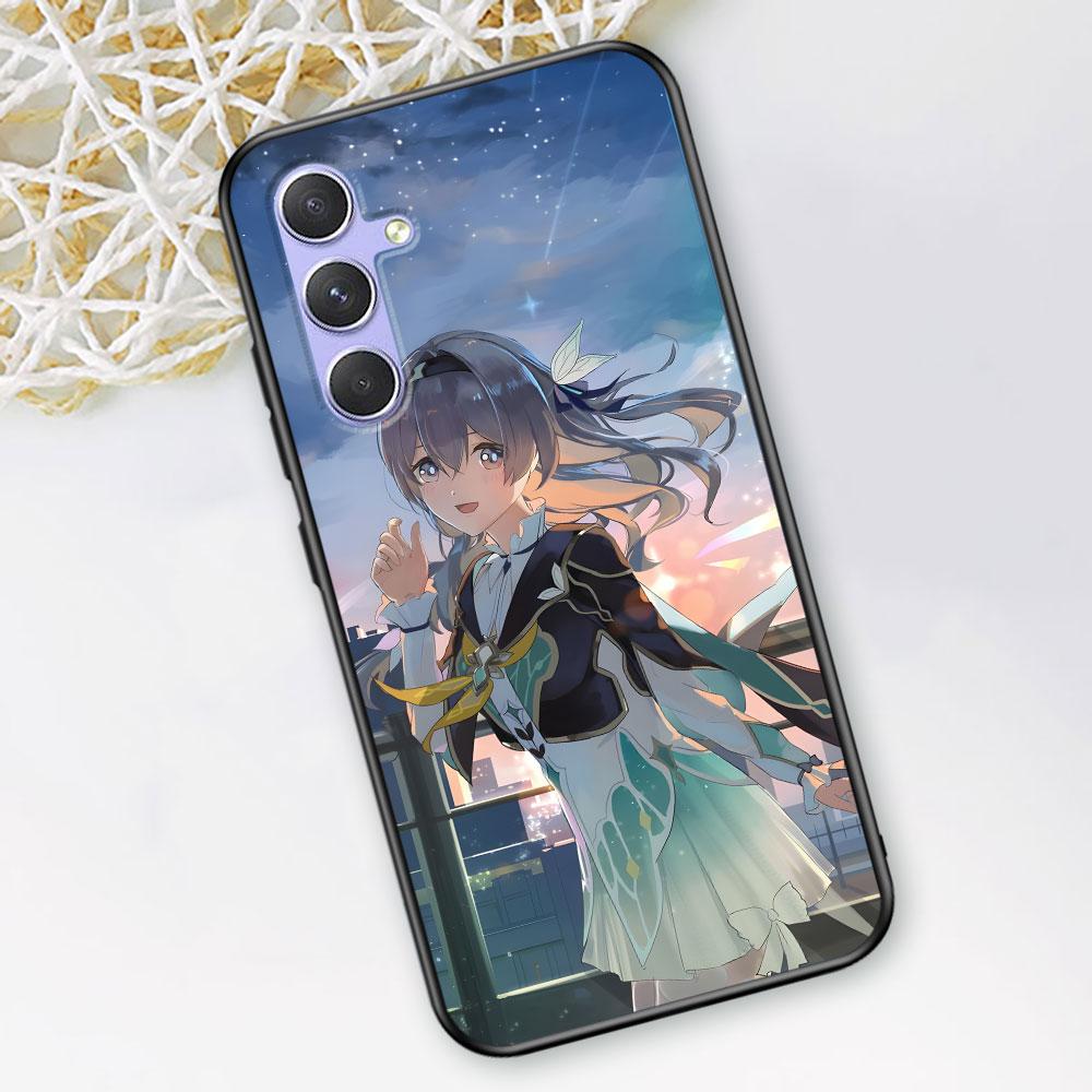 Cute Firefly Star Rail Case for Samsung Galaxy A51 A53 A54 A31 A52 A12 A13 A21s A22 A32 A11 A22 A33 A41 A52s A73 TPU Phone Cover