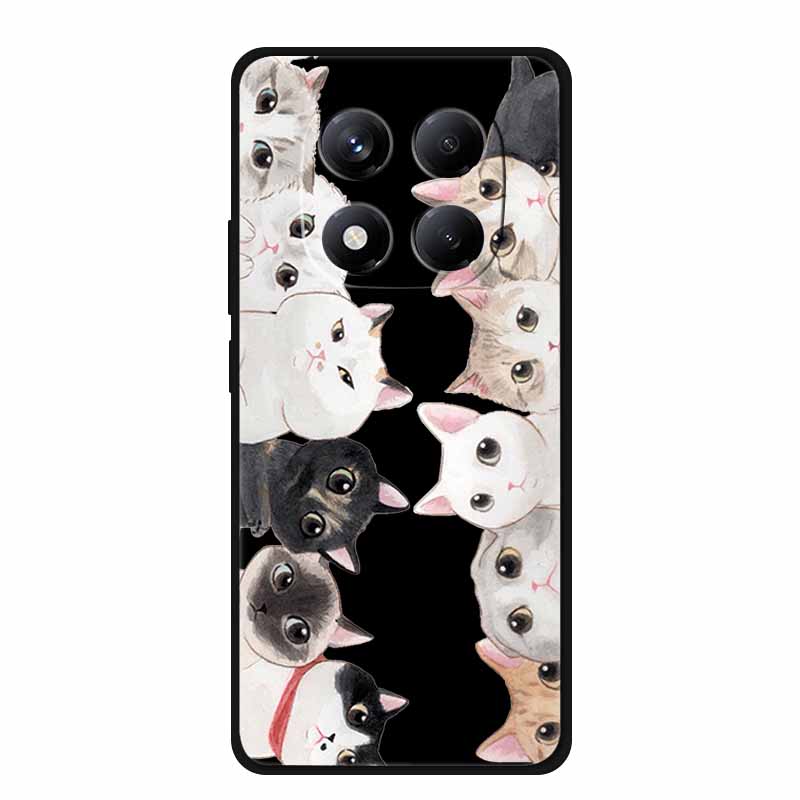 For Redmi Note 15 Pro+ Case Global 6.83" Colorful Soft Silicone Funda TPU Cover for Redmi Note 15 Pro 5G Global Protective Coque