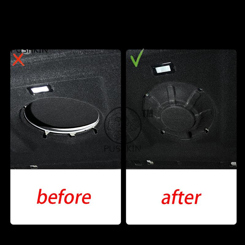 For Geely Galaxy E8 2024 2025Car Trunk Speaker Protector Cover Car Interior Modification Accessories