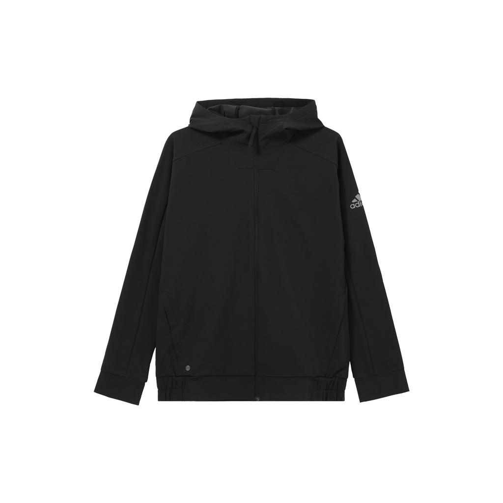 adidas Jackets Unisex Black Hooded Moderate Other HE5265
