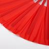 Ventail Chinois Tai Chi Yoga Kung Fu 33cm Os en Plastique Pliage à la Main Ventail de Scène Décoration de Mariage Fête