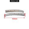 For Fiat 500 2007-2015 Chromium Styling Front Bumper Moulding Lower Chrome Trim Left Right 735455056 735455057