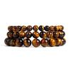 6/8/10mm Perlen Yoga Armband Herren Naturstein Armbänder Für Frauen Labradorit Achat Quarz Heilung Reiki Chakra Armreifen Schmuck