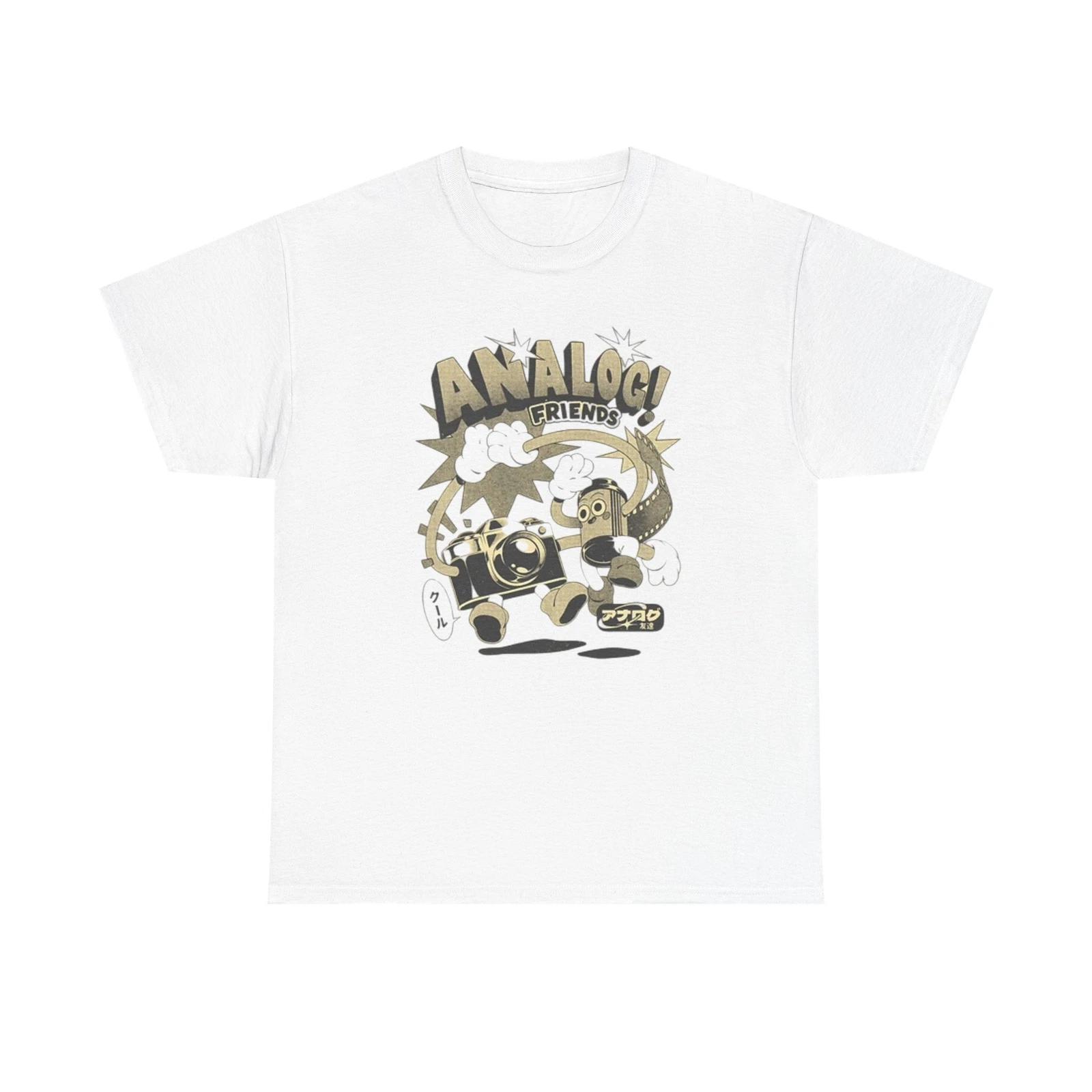 Men s and Women s T-shirts Analog Friends XXXL