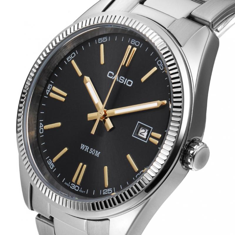 Casio Mtp 1302d 1a2vdf  Mtp 1302d 1a2  Analog Sat Student Male Metal Watch