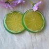 60pcs Realistic Fake Artificial Orange Lemon Slice Simulation Fruit Model Home Party Decoration Kids Cognitive Toy