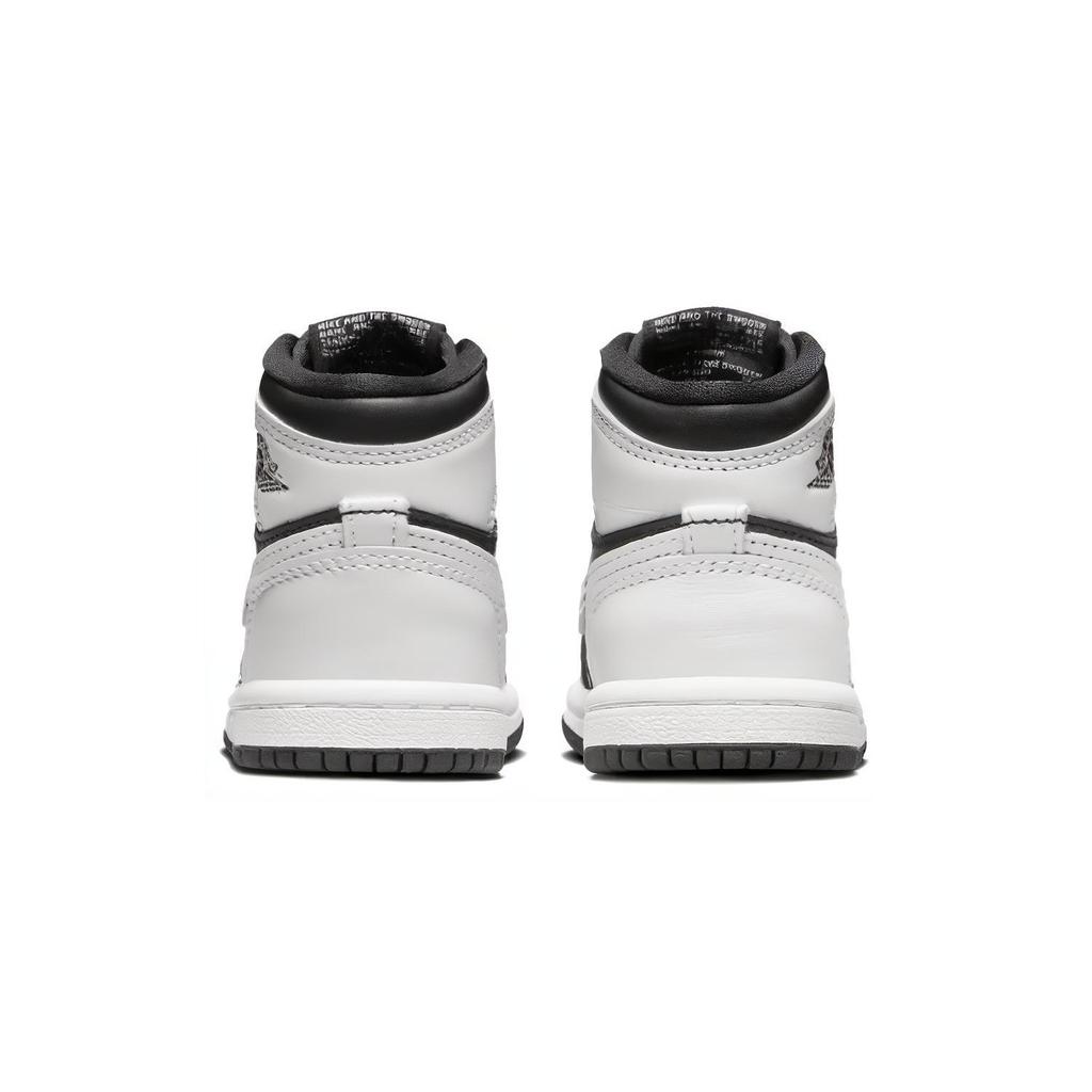 (TD) Air Jordan 1 Retro High OG 'Black White' Baby FD1413-010