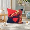 One Piece Donquixote Doflamingo Anime Plush Pillow Cover Soft Short Plush Cushion Cover For Sofa Bedroom Home Decor Gift