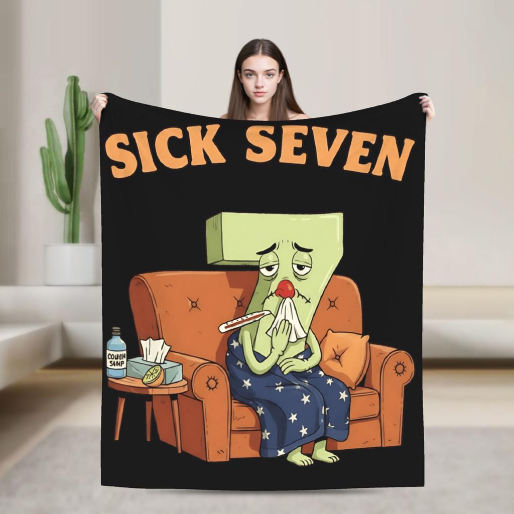 Six Seven Ice Cream Drip 67 Mason Meme Soft Blanket Adult Plush Bedding Throws Novelty Bedroom Flannel Bedspread Sofa Bed Cover