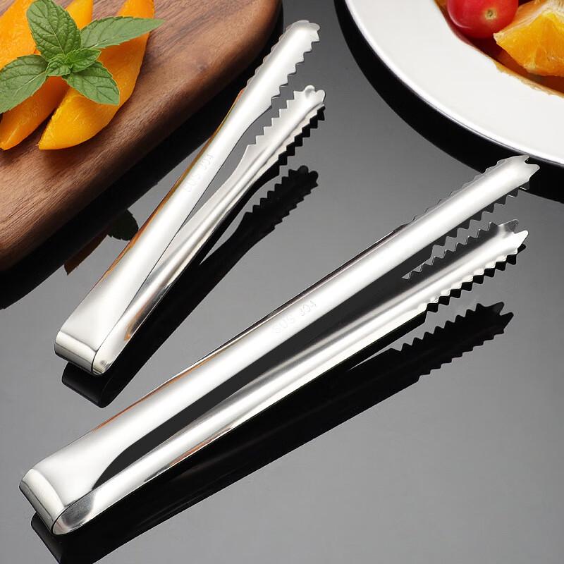304 Stainless Steel Anti-slip Ice Tongs