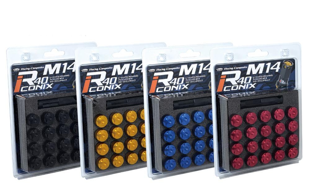 

Гайки-заглушки M14 Упаковка 20 шт для CIA4R Racing Composite R40 Iconics KYO-EI (Индустрия Кёэй) [Алюминий] Красный, P1.5,