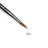 Nail Art Brush Nail Brush for Nail Art for Home Use and Professional Nail Salon Gel Nail Art Brush Clear Acrylic Handle