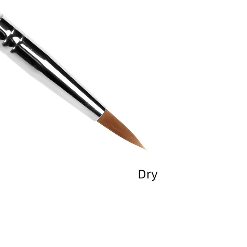 Nail Art Brush Nail Brush for Nail Art for Home Use and Professional Nail Salon Gel Nail Art Brush Clear Acrylic Handle